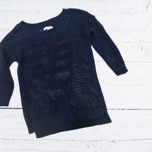 Banana Republic loose knit sweater, Navy Size Small